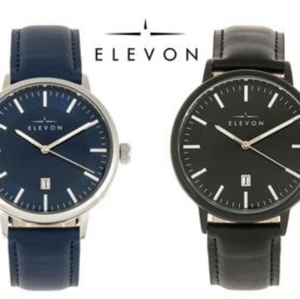 Elevon vin mens watch with date display